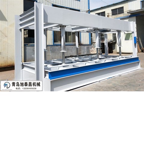 六米木門冷壓機我是這么制作生產的